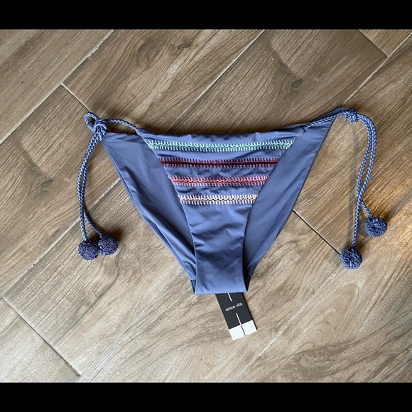 Dolce Vita Kokomo side Tie Bikini Bottom - Picture 1 of 9